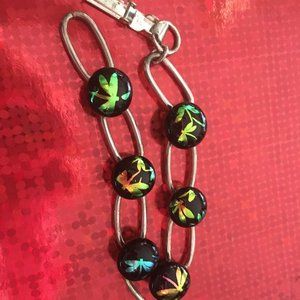 Now bundled with necklace -Dichroic Glass Bracelet - 120 $30 or $25 w/offer